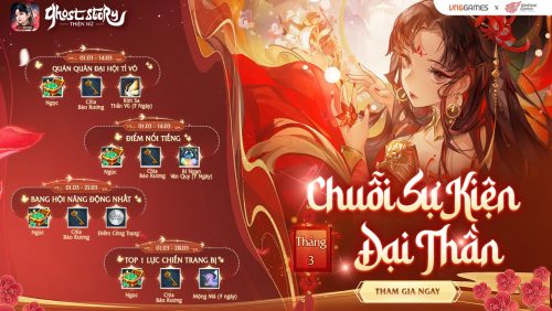 GHOSTSTORY THIỆN NỮ - CHUỖI SỰ KIỆN ĐẠI THẦN - THÁNG 03/2026