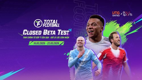 CHÍNH THỨC MỞ CLOSED BETA TEST - TOTAL FOOTBALL VNG